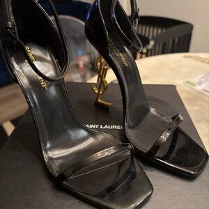 Saint Laurent Black Women's Heels